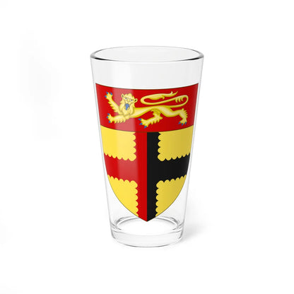 Arms of Ralph Brooke (England) (Coat of Arms) Pint Glass 16oz 16oz - Go Mug Yourself