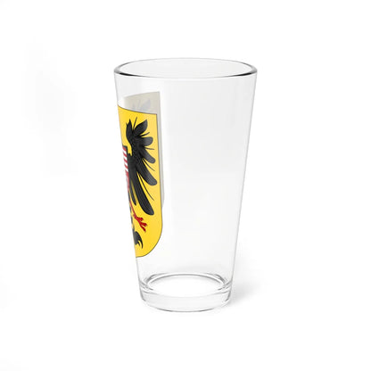 Arms of Rudolf II as King of the Romans (Austria) (Coat of Arms) Pint Glass 16oz - Go Mug Yourself