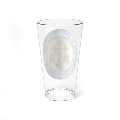 Arms of Santa Cruz de Tenerife (Spain) (Coat of Arms) Pint Glass 16oz - Go Mug Yourself