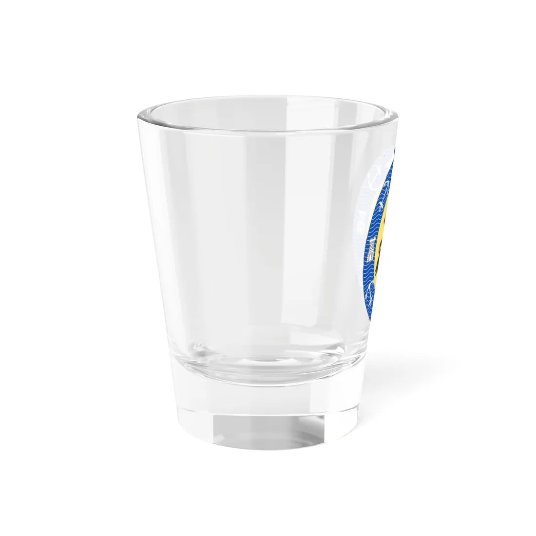 Arms of Santa Cruz de Tenerife (Spain) (Coat of Arms) Shot Glass 1.5oz - Go Mug Yourself