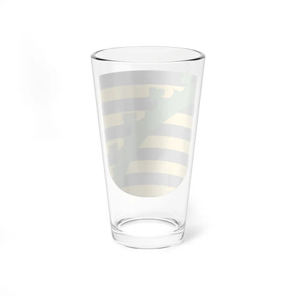 Arms of Saxony (Germany) (Coat of Arms) Pint Glass 16oz - Go Mug Yourself