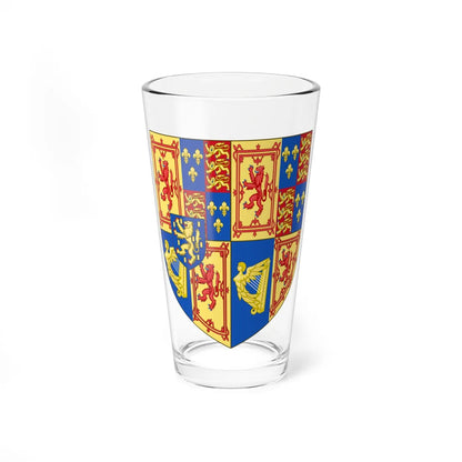 Arms of Scotland 1689-1694 (Scotland) (Coat of Arms) Pint Glass 16oz 16oz - Go Mug Yourself