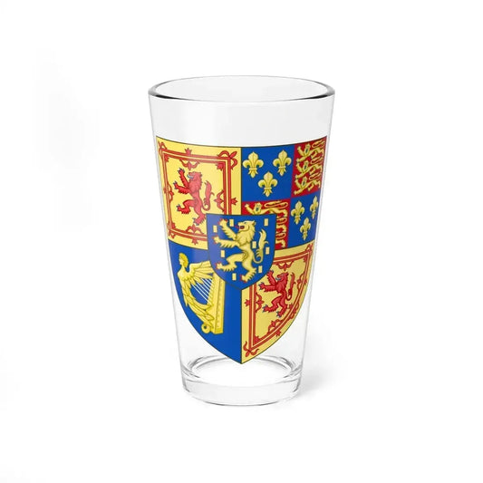 Arms of Scotland (1694-1702) - Pint Glass 16oz 16oz - Go Mug Yourself