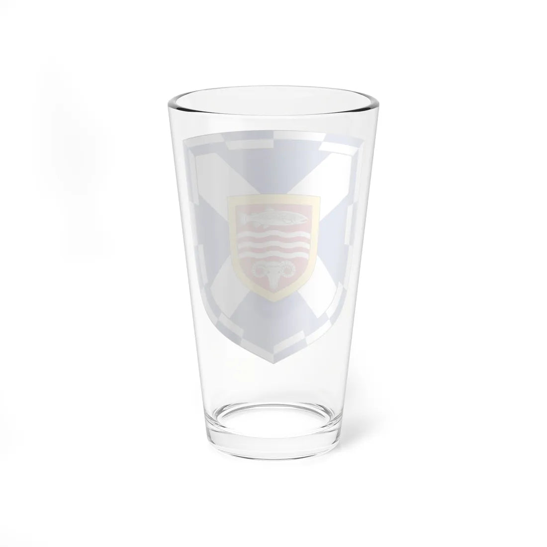 Arms of Scottish Borders Area Council (Scotland) (Coat of Arms) Pint Glass 16oz - Go Mug Yourself