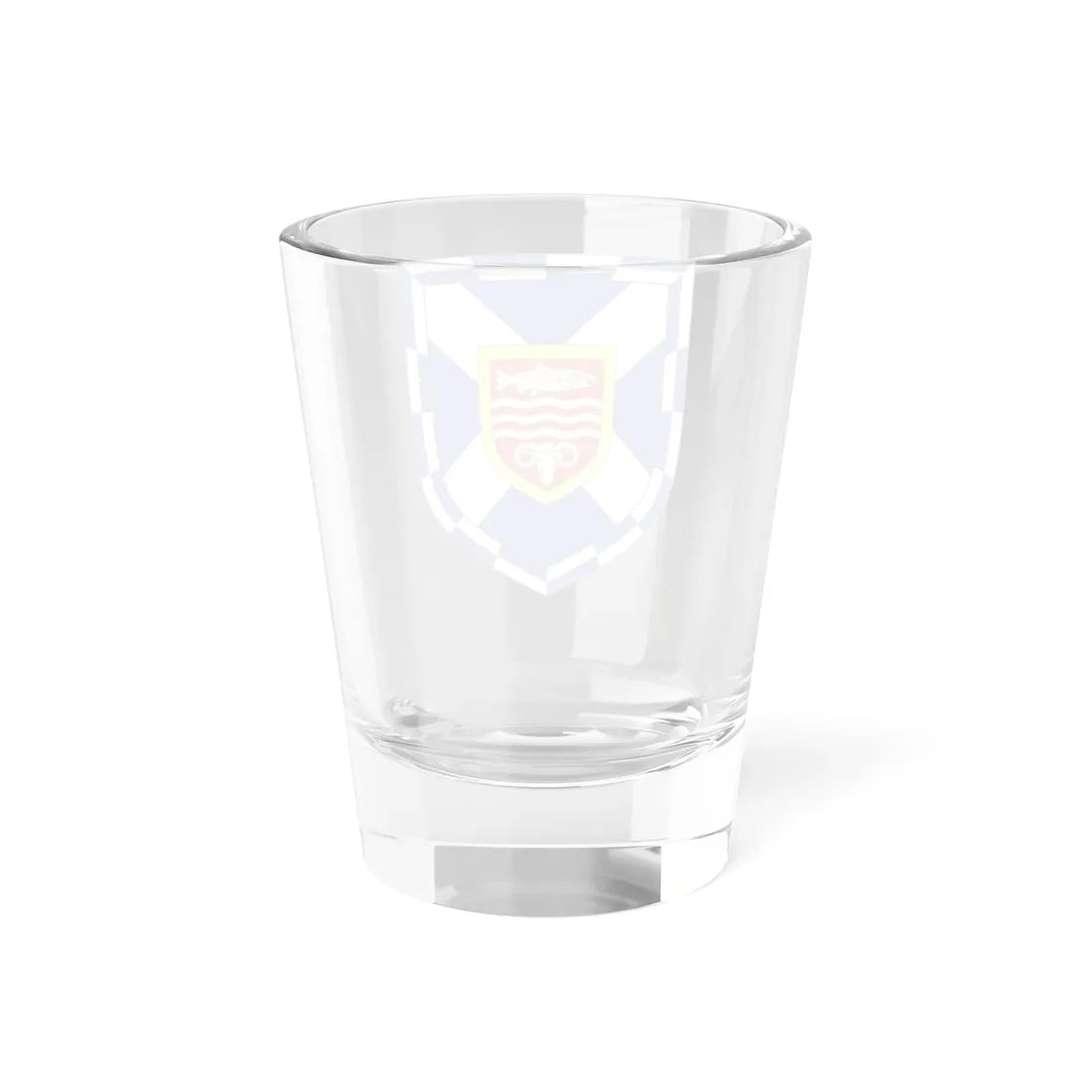 Arms of Scottish Borders Area Council (Scotland) (Coat of Arms) Shot Glass 1.5oz - Go Mug Yourself
