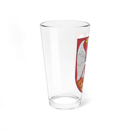 Arms of Serbia (Serbia) (Coat of Arms) Pint Glass 16oz - Go Mug Yourself