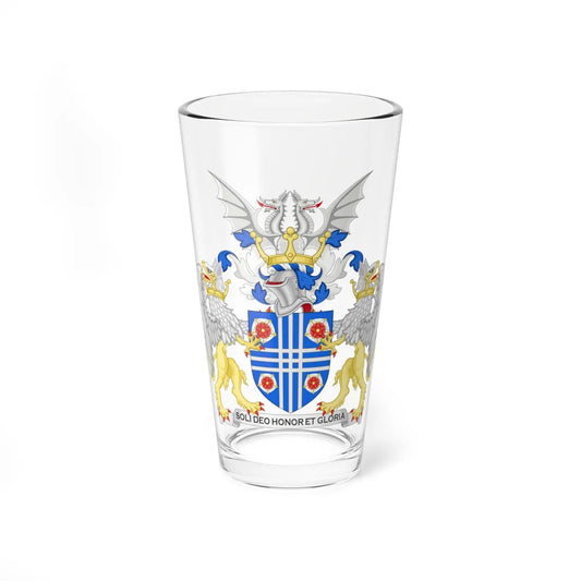 Arms of Sherborne Town Council (England) (Coat of Arms) Pint Glass 16oz 16oz - Go Mug Yourself