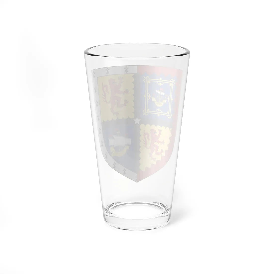 Arms of Sinclair Baron Pentland (Scotland) (Coat of Arms) Pint Glass 16oz - Go Mug Yourself