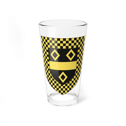 Arms of Sir James William Mitchell (Scotland) (Coat of Arms) Pint Glass 16oz 16oz - Go Mug Yourself