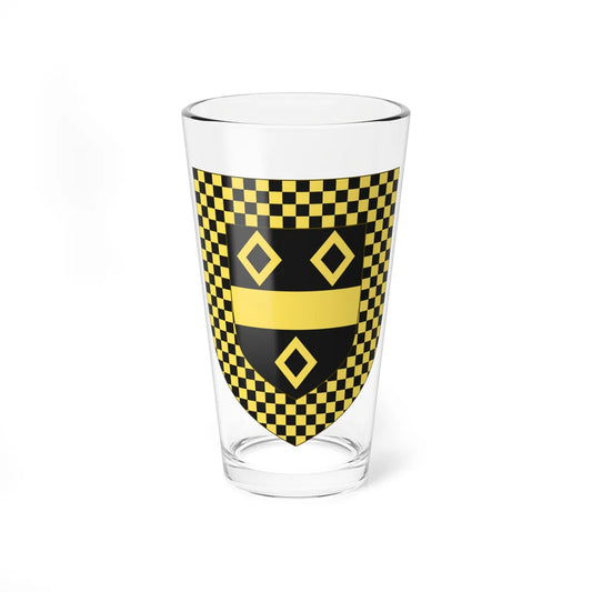 Arms of Sir James William Mitchell (Scotland) (Coat of Arms) Pint Glass 16oz 16oz - Go Mug Yourself