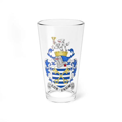 Arms of Soke of Peterborough County Council (England) (Coat of Arms) Pint Glass 16oz 16oz - Go Mug Yourself