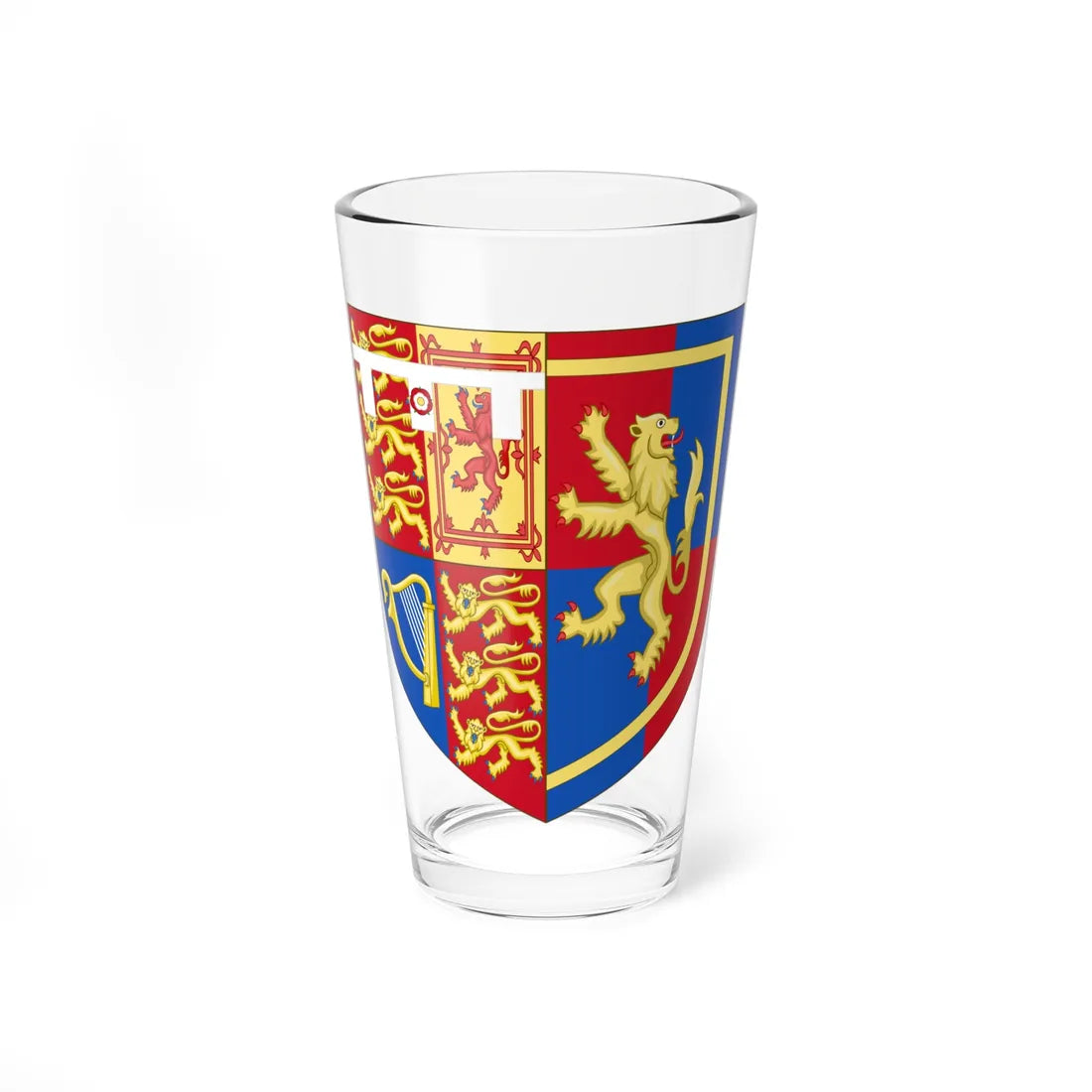 Arms of Sophie Duchess of Edinburgh (United Kingdom) (Coat of Arms) Pint Glass 16oz 16oz - Go Mug Yourself