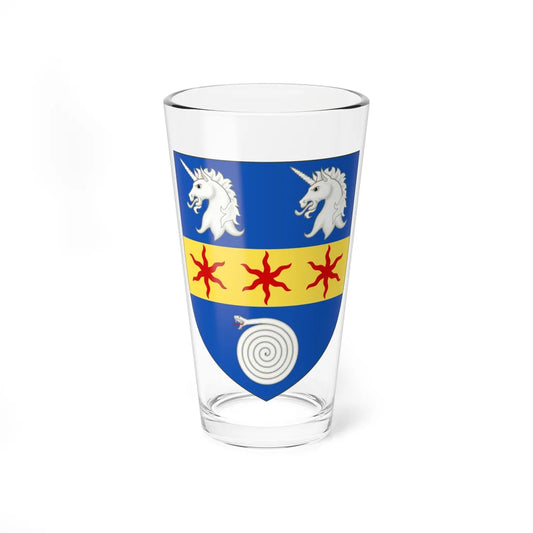 Arms of St Hildas College (England) (Coat of Arms) Pint Glass 16oz 16oz - Go Mug Yourself