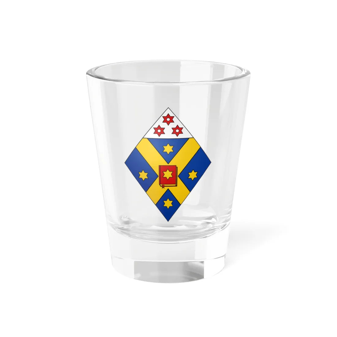 Arms of Studholme College Otago (New Zealand) (Coat of Arms) Shot Glass 1.5oz 1.5oz - Go Mug Yourself