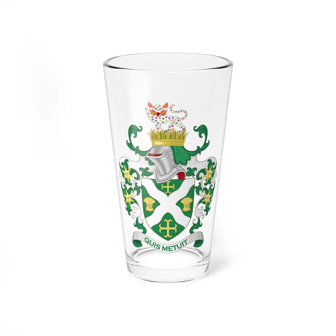 Arms of Sturminster Newton Town Council (England) (Coat of Arms) Pint Glass 16oz 16oz - Go Mug Yourself