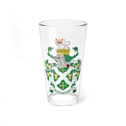 Arms of Sturminster Newton Town Council (England) (Coat of Arms) Pint Glass 16oz 16oz - Go Mug Yourself