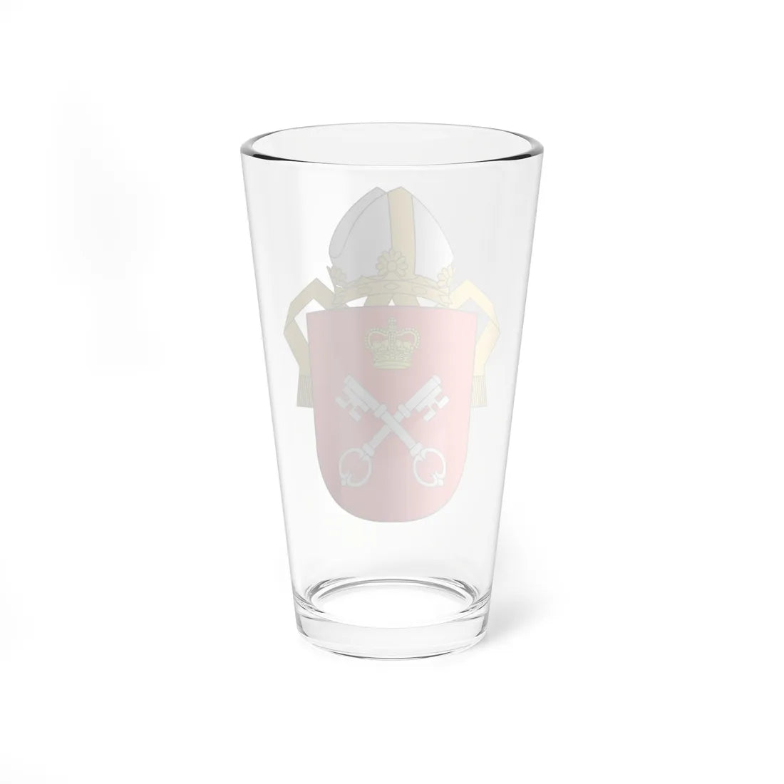Arms of the Archbishop of York (England) (Coat of Arms) Pint Glass 16oz - Go Mug Yourself