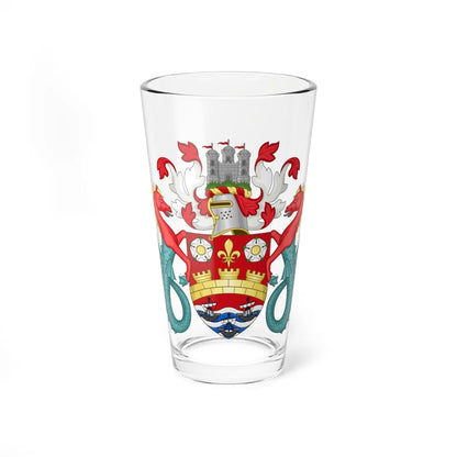 Arms of the Cambridge City Council (England) (Coat of Arms) Pint Glass 16oz 16oz - Go Mug Yourself