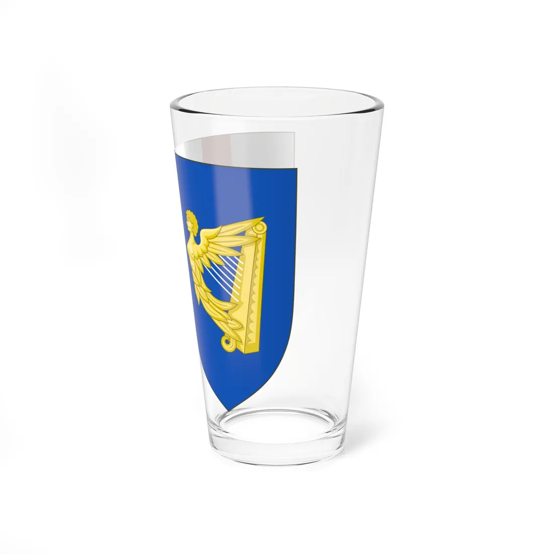 Arms of the Commonwealth of England (Ireland) (Coat of Arms) Pint Glass 16oz - Go Mug Yourself