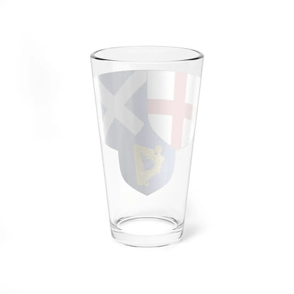 Arms of the Commonwealth of England Scotland and Ireland (Ireland) (Coat of Arms) Pint Glass 16oz - Go Mug Yourself