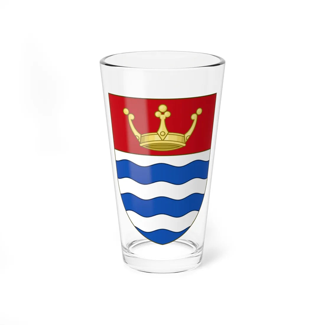 Arms of the Council of Greater London (England) (Coat of Arms) Pint Glass 16oz 16oz - Go Mug Yourself