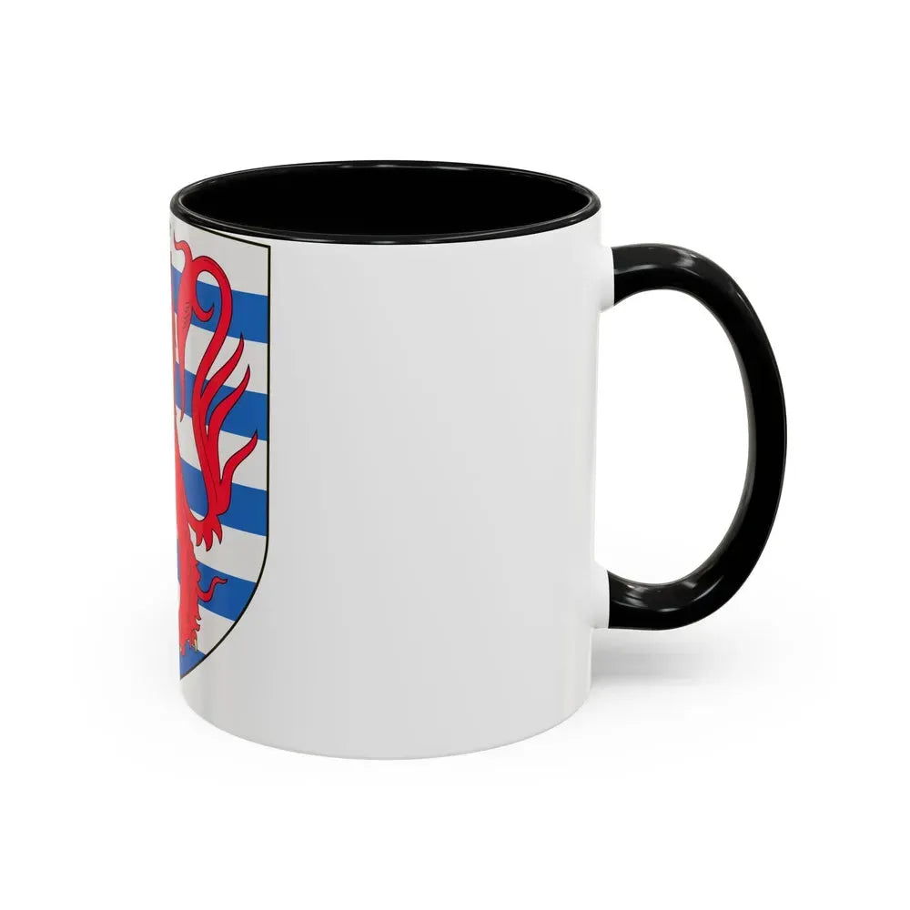 Arms of the Count of Luxembourg - Accent Coffee Mug - Go Mug Yourself