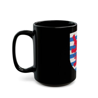 Arms of the Count of Luxembourg - Black Coffee Mug-Go Mug Yourself