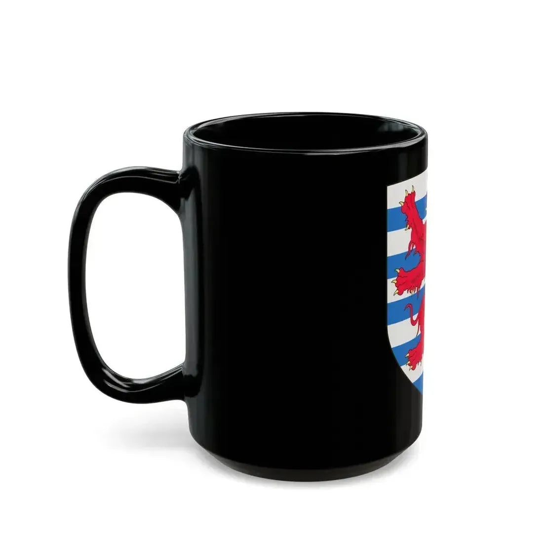 Arms of the Count of Luxembourg - Black Coffee Mug - Go Mug Yourself