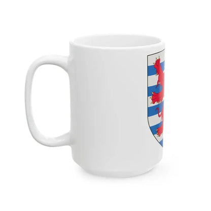 Arms of the Count of Luxembourg - White Coffee Mug - Go Mug Yourself