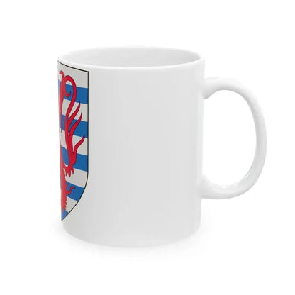 Arms of the Count of Luxembourg - White Coffee Mug - Go Mug Yourself