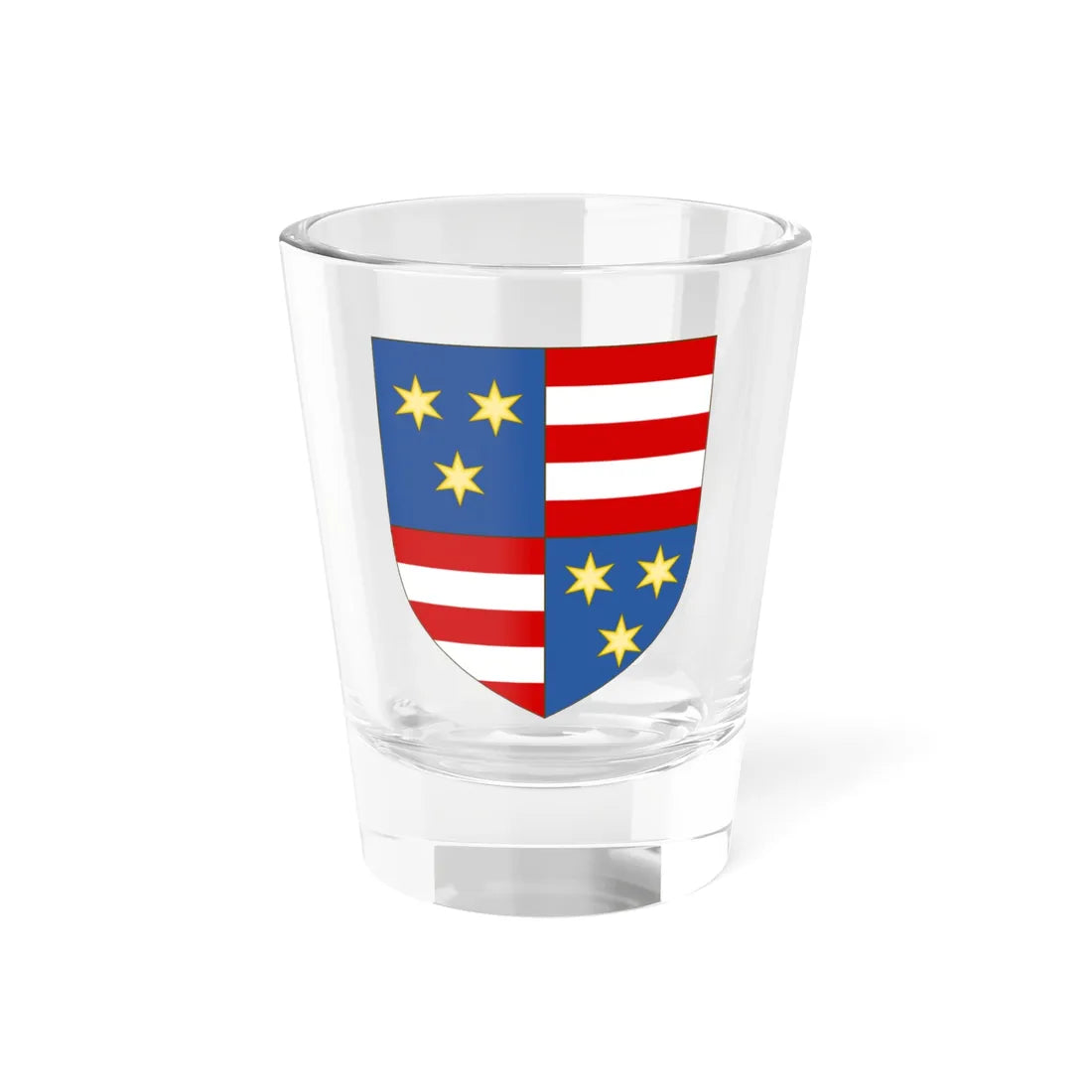 Arms of the County of Celje (Slovenia) (Coat of Arms) Shot Glass 1.5oz 1.5oz - Go Mug Yourself