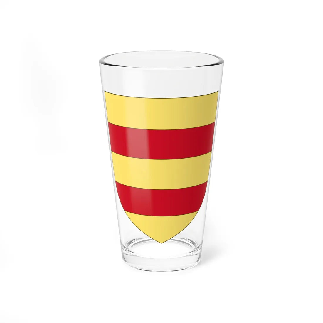 Arms of the County of Oldenburg (Denmark) (Coat of Arms) Pint Glass 16oz 16oz - Go Mug Yourself