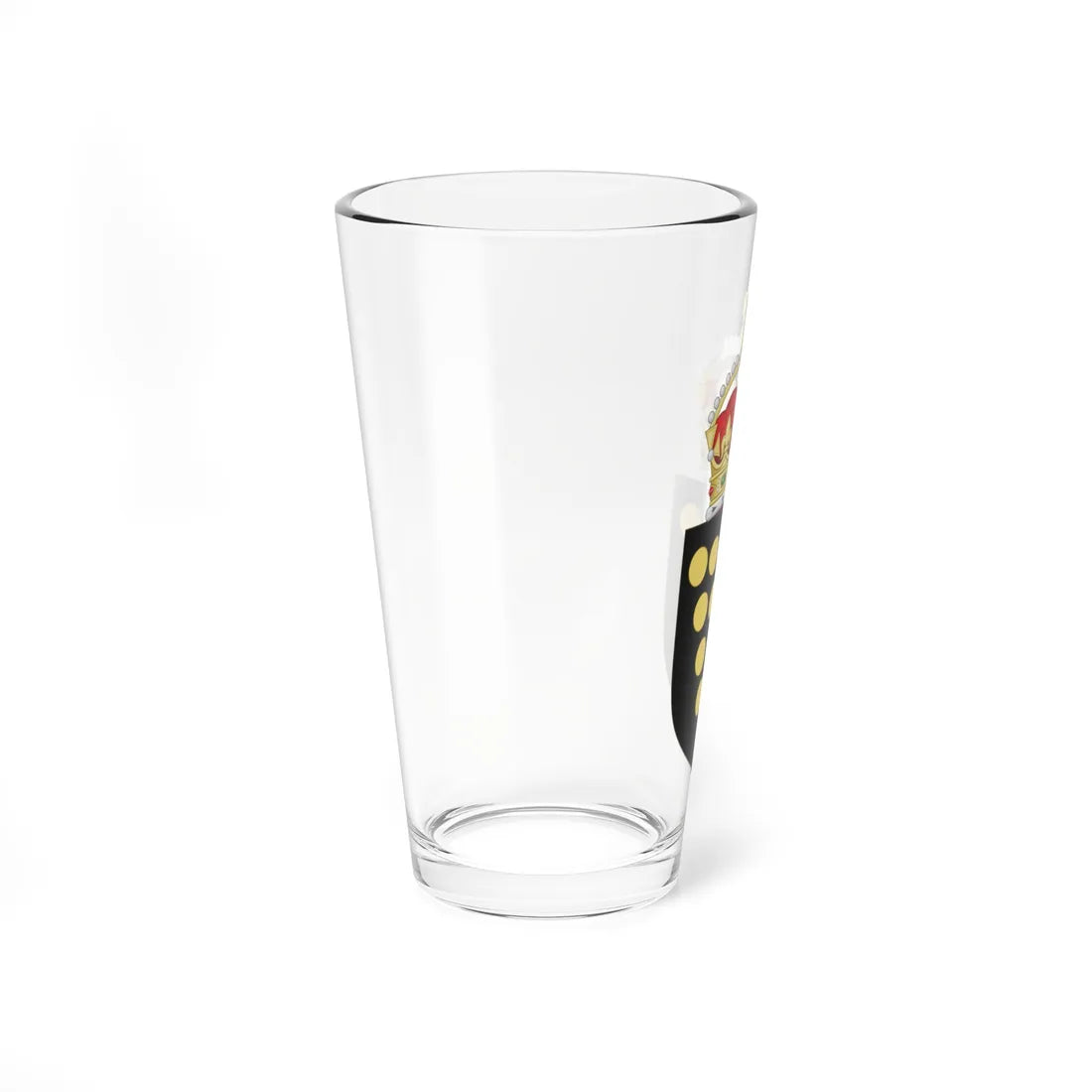 Arms of the Duchy of Cornwall (United Kingdom) (Coat of Arms) Pint Glass 16oz - Go Mug Yourself