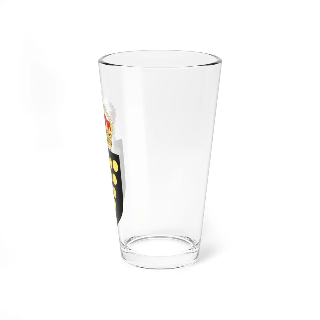 Arms of the Duchy of Cornwall (United Kingdom) (Coat of Arms) Pint Glass 16oz - Go Mug Yourself