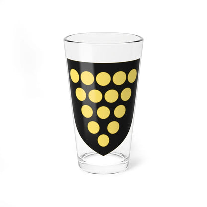 Arms of the Duchy of Cornwall Variant 1 (United Kingdom) (Coat of Arms) Pint Glass 16oz 16oz - Go Mug Yourself