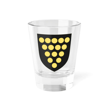 Arms of the Duchy of Cornwall Variant 1 (United Kingdom) (Coat of Arms) Shot Glass 1.5oz 1.5oz - Go Mug Yourself