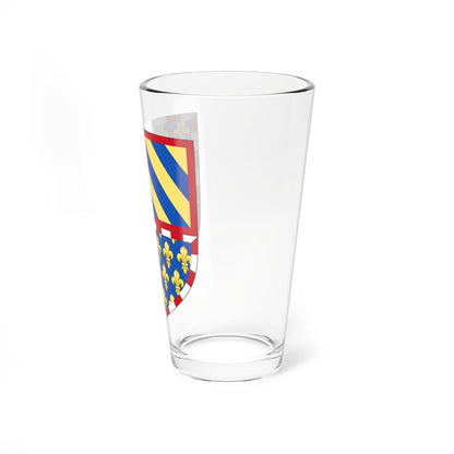 Arms of the Duke of Burgundy 1364-1404 (Spain) (Coat of Arms) Pint Glass 16oz - Go Mug Yourself