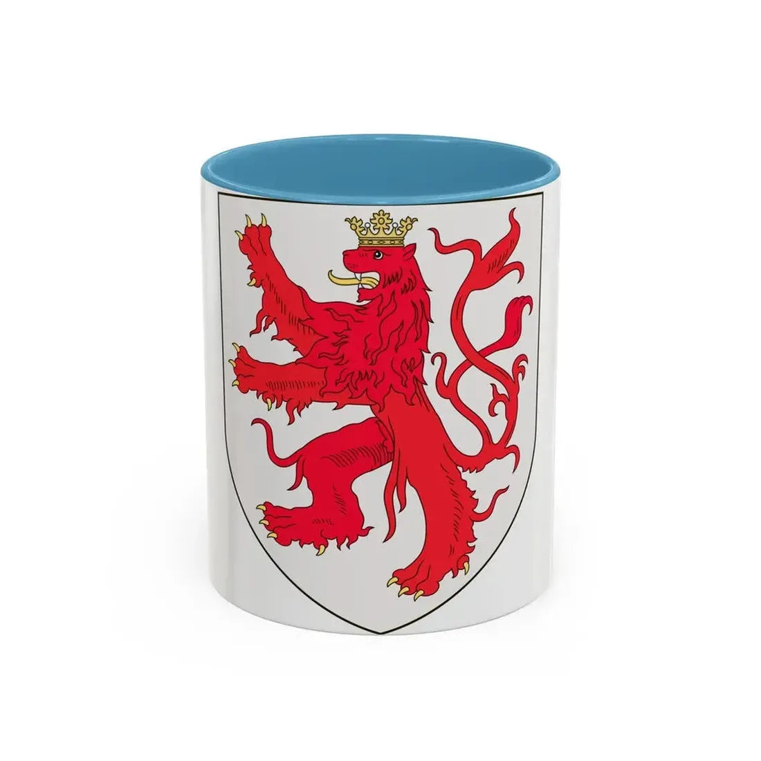 Arms of the Duke of Limburg - Accent Coffee Mug 11oz Light Blue - Go Mug Yourself