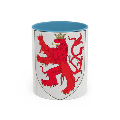 Arms of the Duke of Limburg - Accent Coffee Mug 11oz Light Blue - Go Mug Yourself