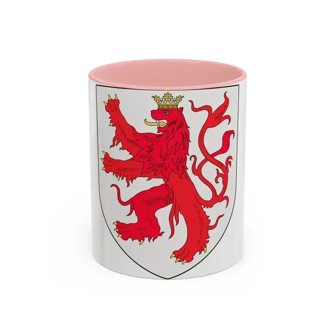 Arms of the Duke of Limburg - Accent Coffee Mug 11oz Pink - Go Mug Yourself