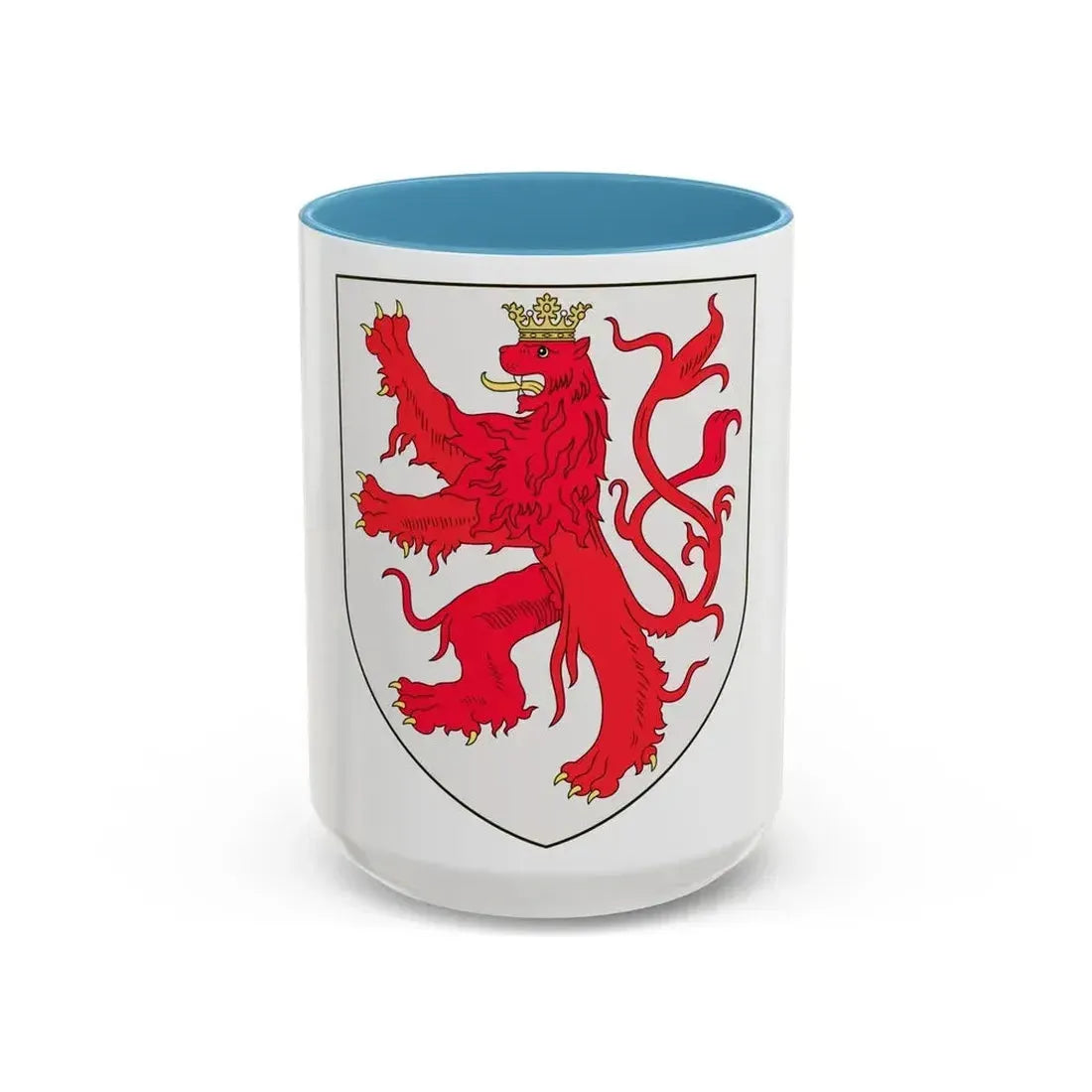 Arms of the Duke of Limburg - Accent Coffee Mug 15oz Light Blue - Go Mug Yourself