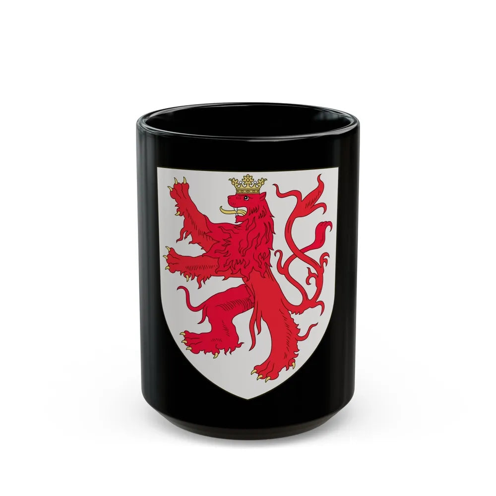 Arms of the Duke of Limburg - Black Coffee Mug-15oz-Go Mug Yourself