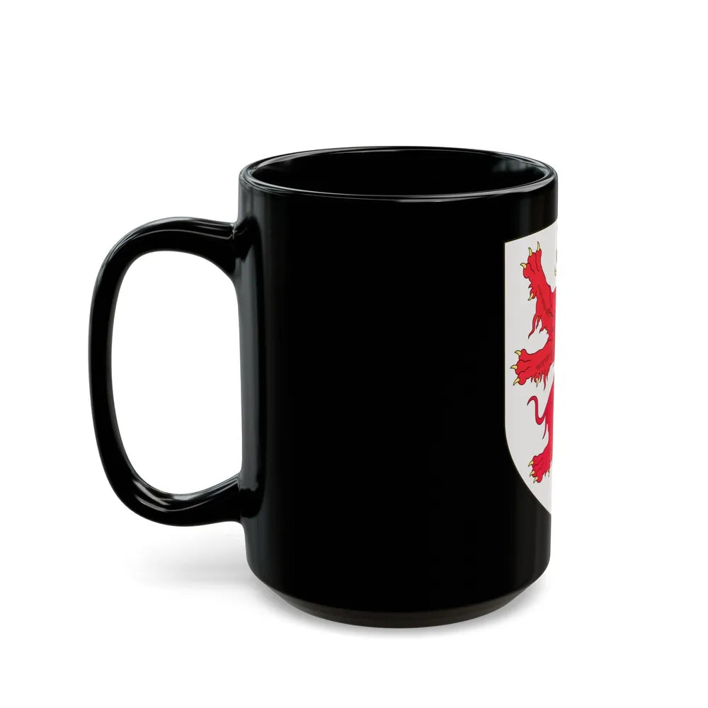 Arms of the Duke of Limburg - Black Coffee Mug-Go Mug Yourself