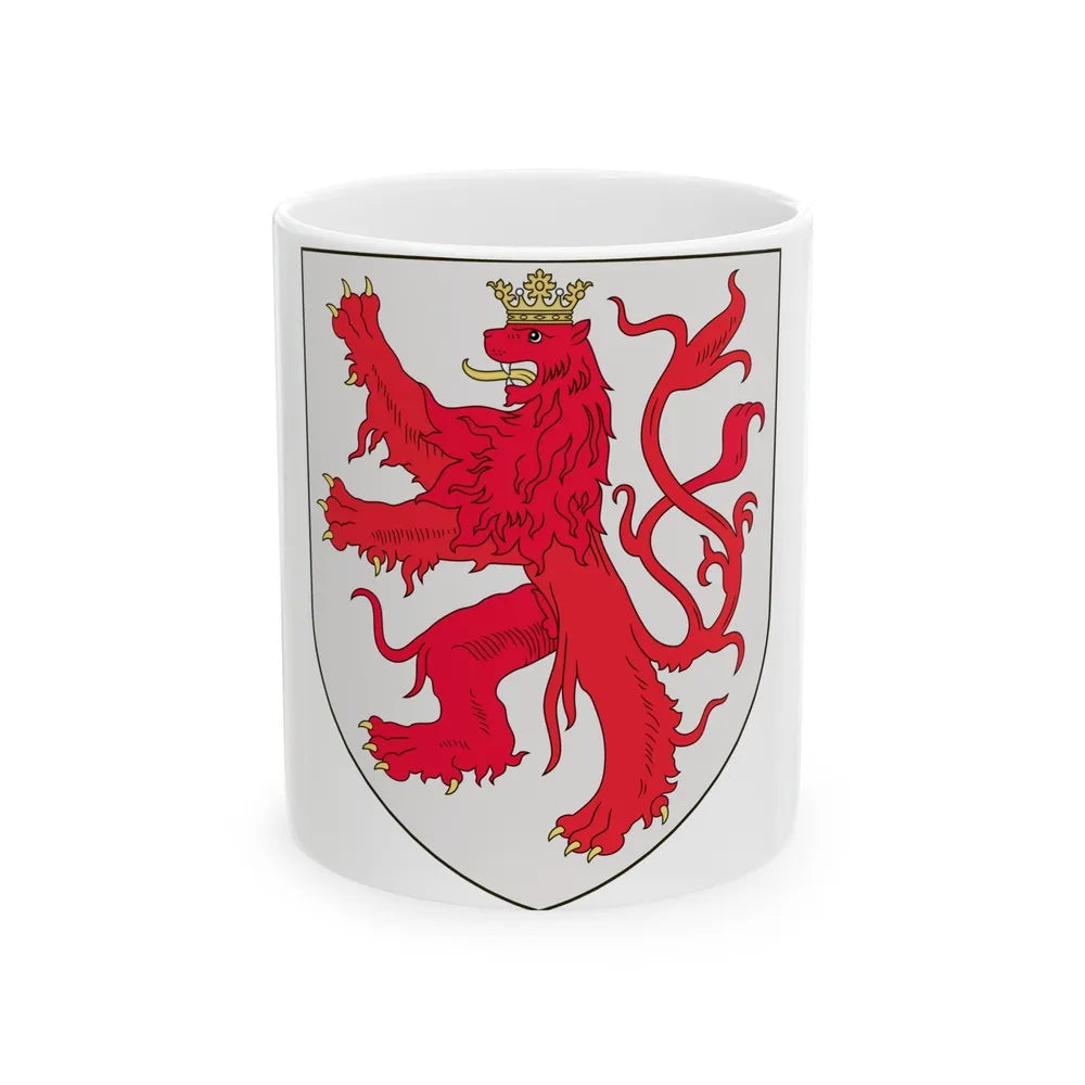 Arms of the Duke of Limburg - White Coffee Mug-11oz-Go Mug Yourself