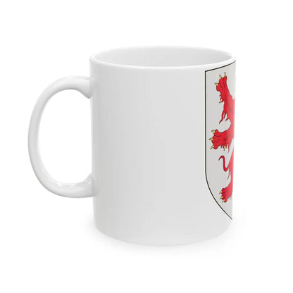 Arms of the Duke of Limburg - White Coffee Mug-Go Mug Yourself