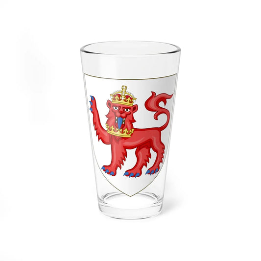 Arms of the Earl of Airlie (Scotland) (Coat of Arms) Pint Glass 16oz 16oz - Go Mug Yourself