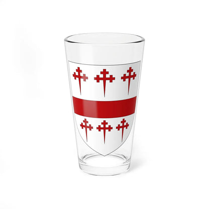 Arms of the Earl of Craven (England) (Coat of Arms) Pint Glass 16oz 16oz - Go Mug Yourself