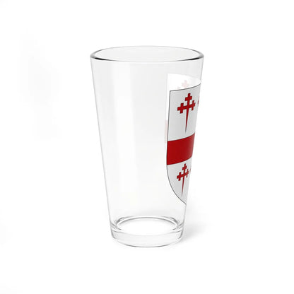 Arms of the Earl of Craven (England) (Coat of Arms) Pint Glass 16oz - Go Mug Yourself