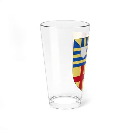 Arms of the Earl of March (Ireland) (Coat of Arms) Pint Glass 16oz - Go Mug Yourself