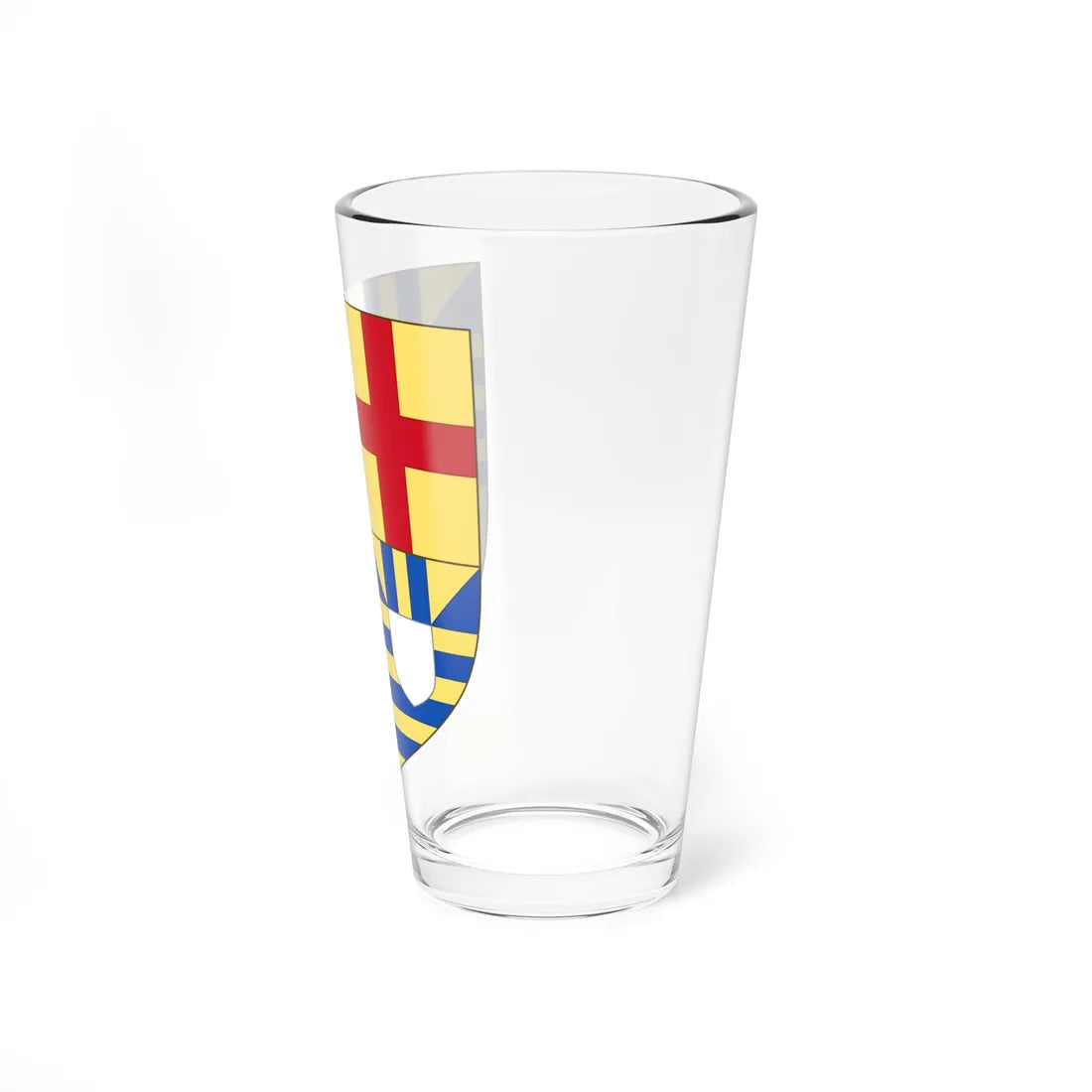 Arms of the Earl of March (Ireland) (Coat of Arms) Pint Glass 16oz - Go Mug Yourself